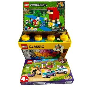 Lot of Lego - Lego Friends, Lego Classic, and.Lego Mincraft